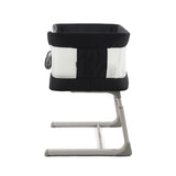 BabyStyle Oyster Home Wiggle Dropside Co-Sleeper Crib - Carbonite