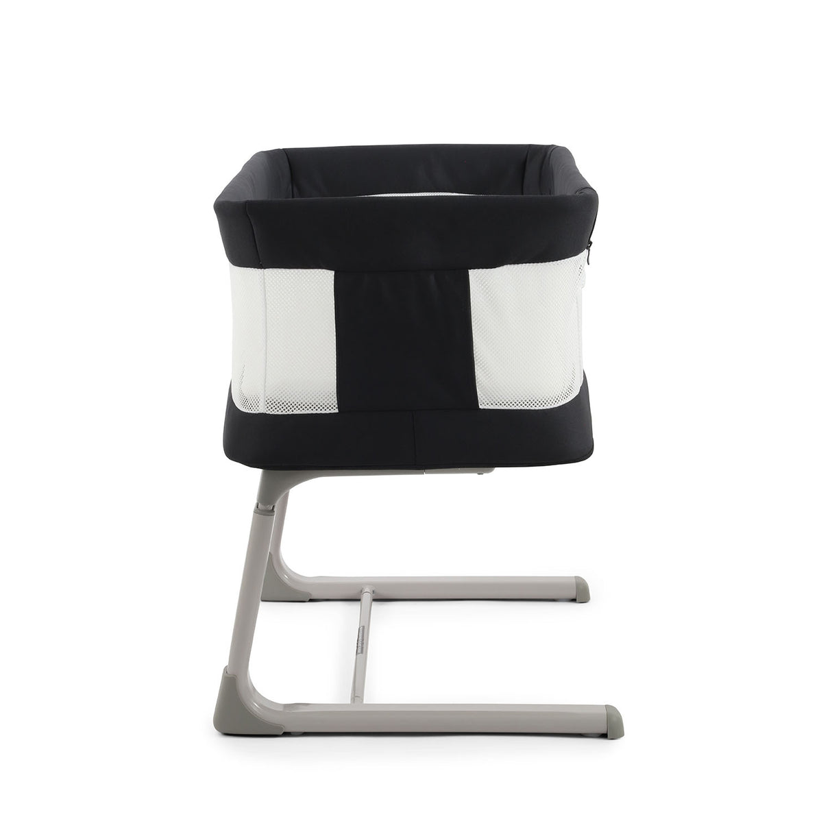 BabyStyle Oyster Home Wiggle Dropside Co-Sleeper Crib - Carbonite