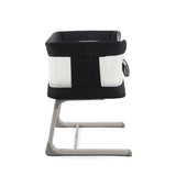 BabyStyle Oyster Home Wiggle Dropside Co-Sleeper Crib - Carbonite