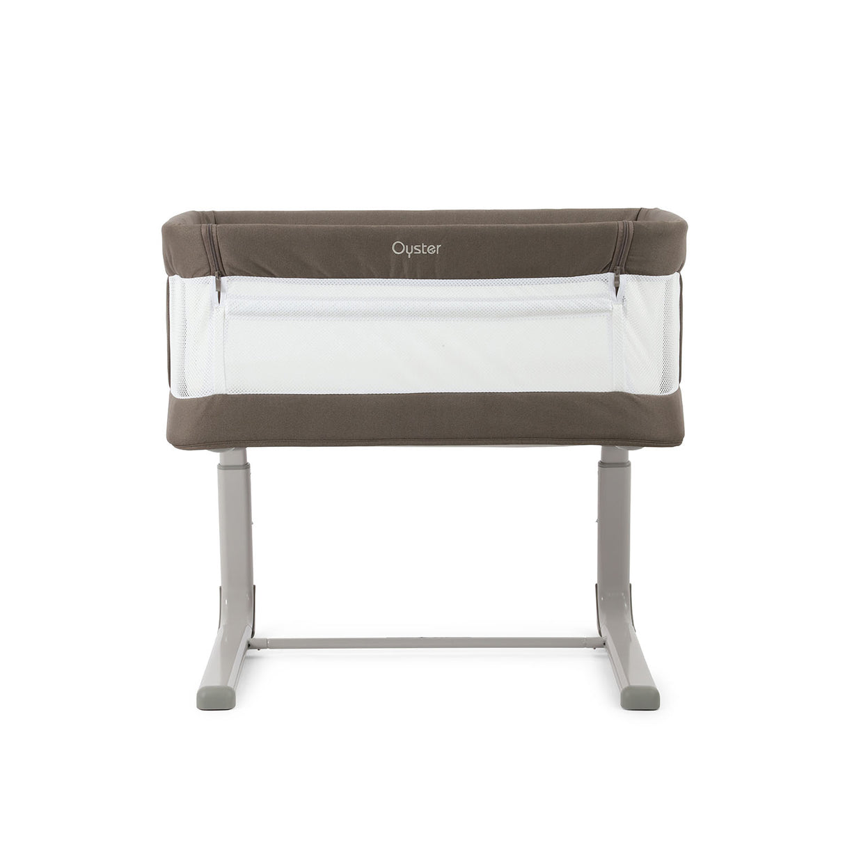 BabyStyle Oyster Home Wiggle Dropside Co-Sleeper Crib - Mink
