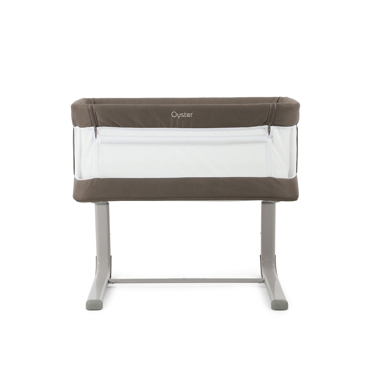 BabyStyle Oyster Home Wiggle Dropside Co-Sleeper Crib - Mink