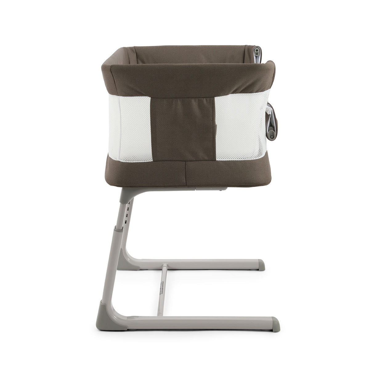 BabyStyle Oyster Home Wiggle Dropside Co-Sleeper Crib - Mink
