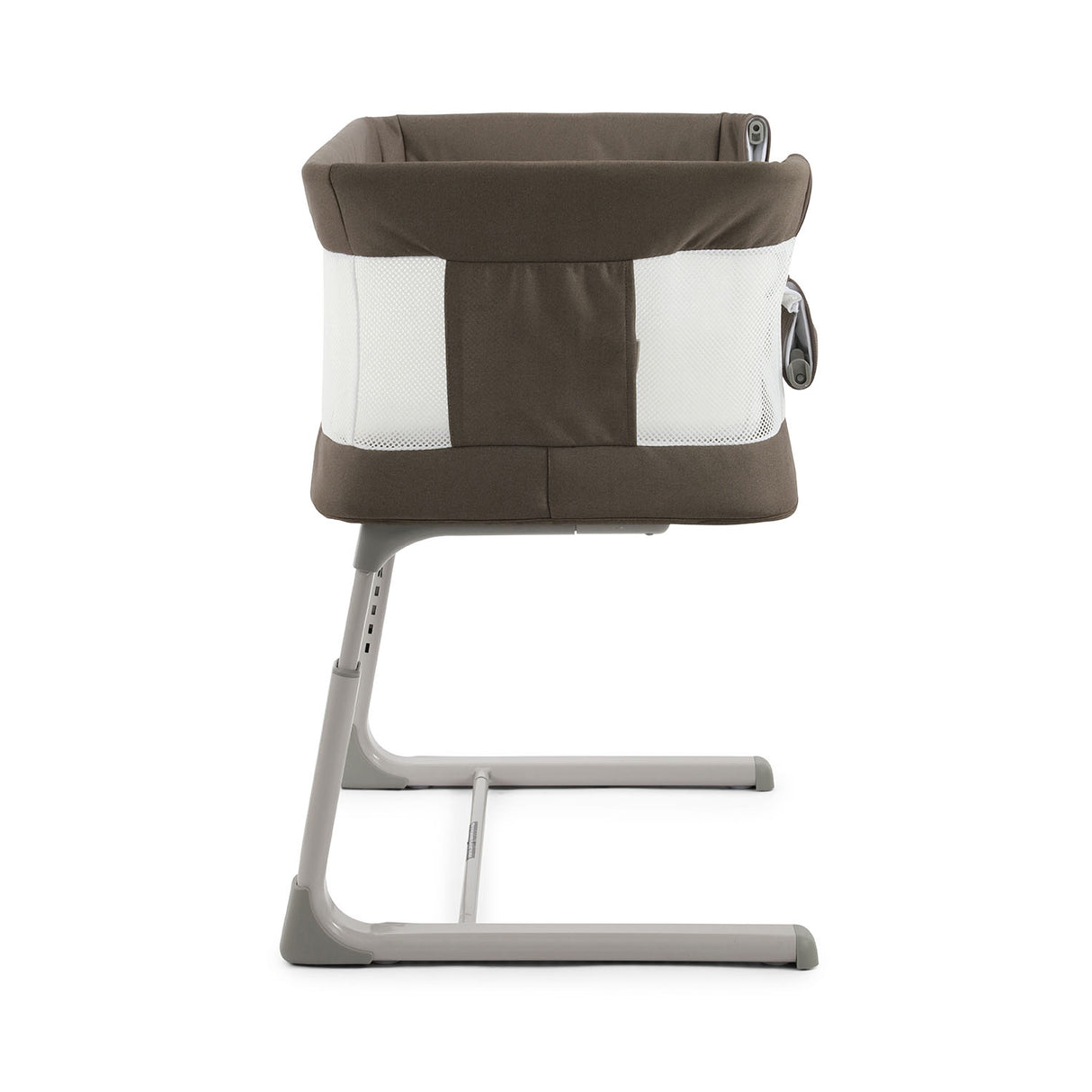 BabyStyle Oyster Home Wiggle Dropside Co-Sleeper Crib - Mink