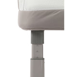 BabyStyle Oyster Home Wiggle Dropside Co-Sleeper Crib - Stone