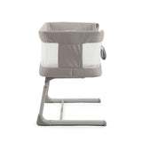 BabyStyle Oyster Home Wiggle Dropside Co-Sleeper Crib - Stone