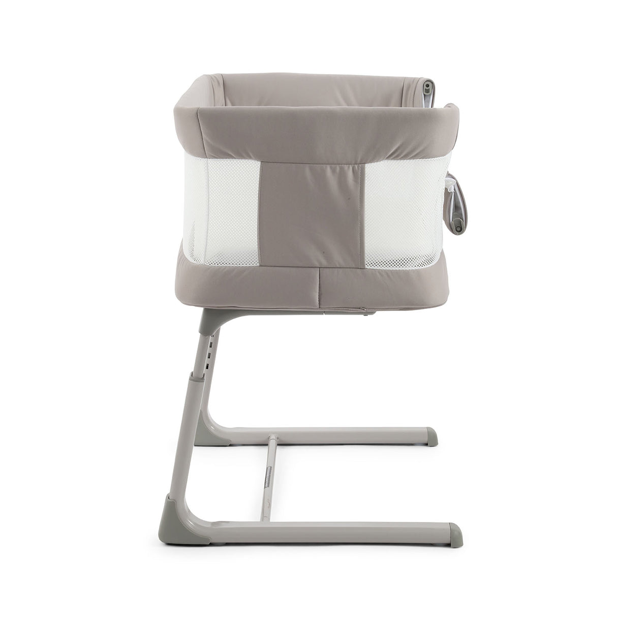 BabyStyle Oyster Home Wiggle Dropside Co-Sleeper Crib - Stone