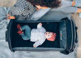 Baby Travel Crib Changing Bag - Chelsea Black - POD ®