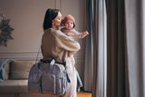 Baby Travel Crib Changing Bag - Windsor Grey - POD ®