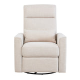 Tutti Bambini Paige Recliner Glider Nursery Chair - Egg Shell