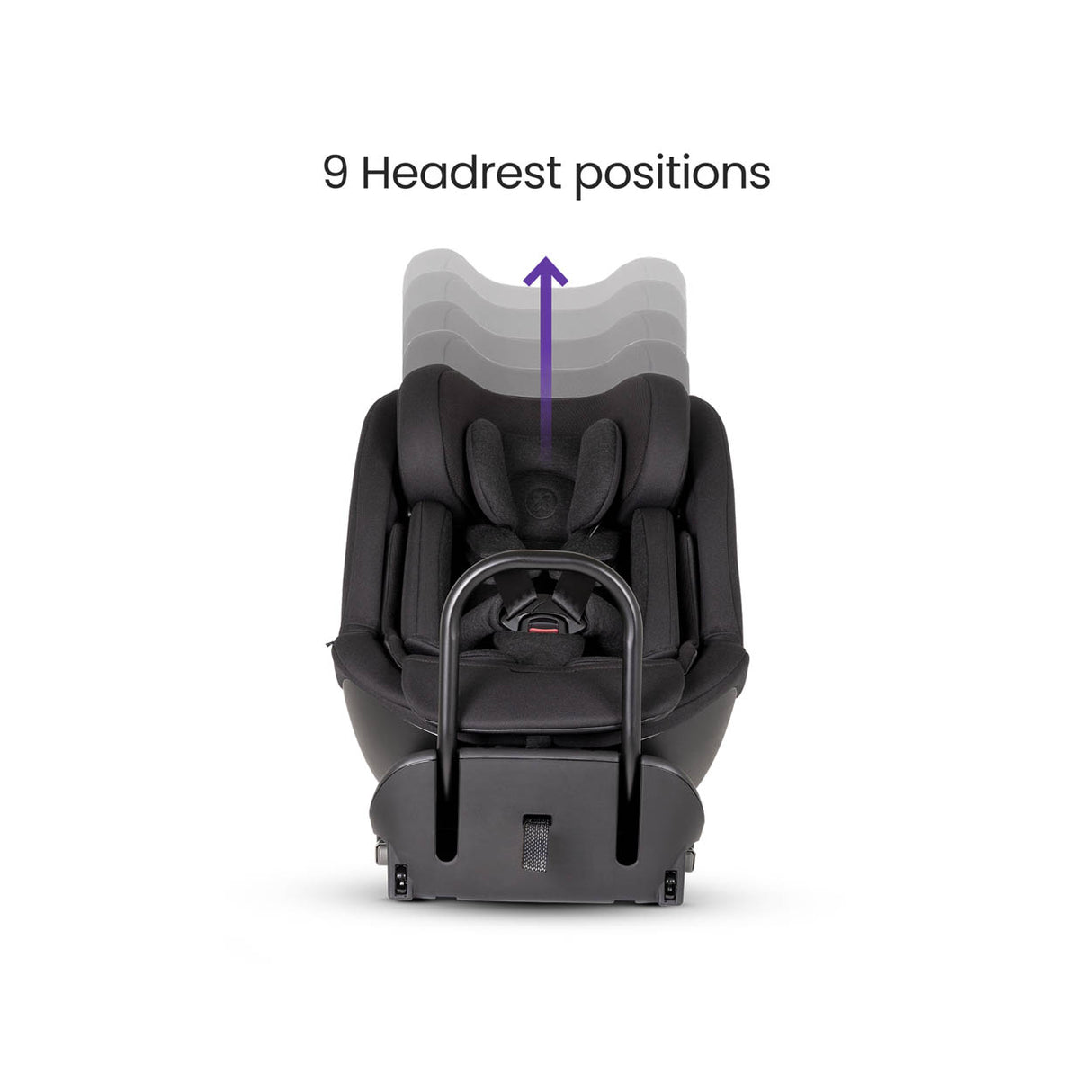 Silver Cross Perform Extended Rear-Facing (ERF) Car Seat - Iconic Black