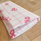 Travel Changing Mat - Pink Bows
