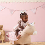 Tutti Bambini Ride-On Uma Unicorn Beanbag - Tiny Tails