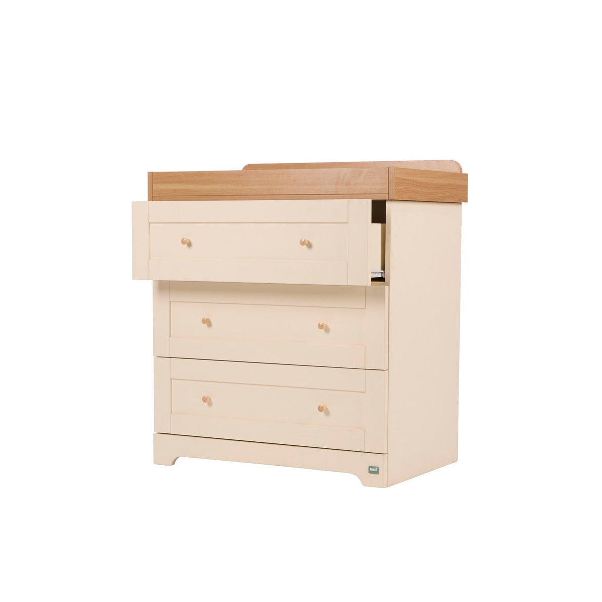 Tutti Bambini Rio Chest Changer - Cashmere/Honey Oak