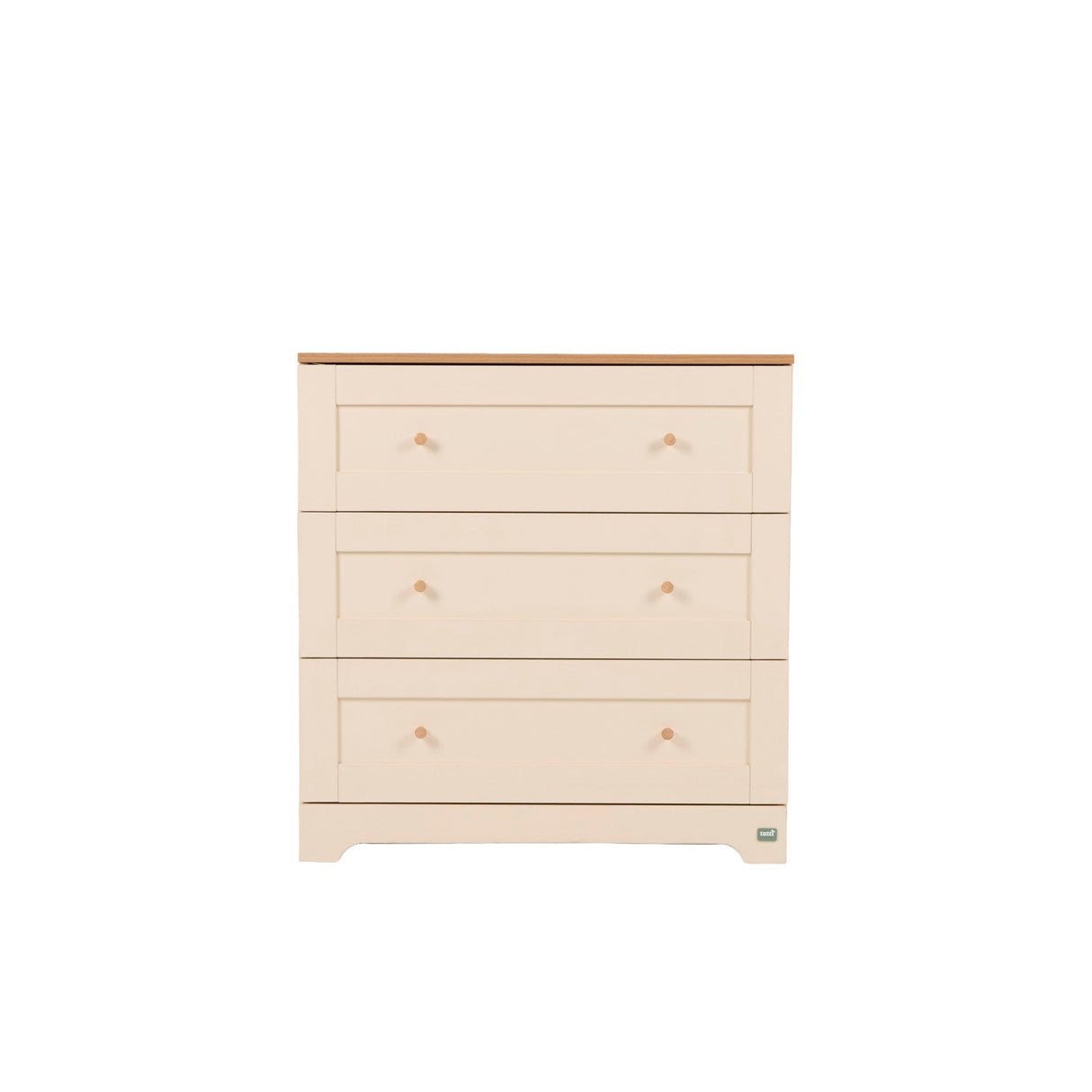 Tutti Bambini Rio Chest Changer - Cashmere/Honey Oak
