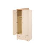 Tutti Bambini Rio Wardrobe - Cashmere/Honey Oak