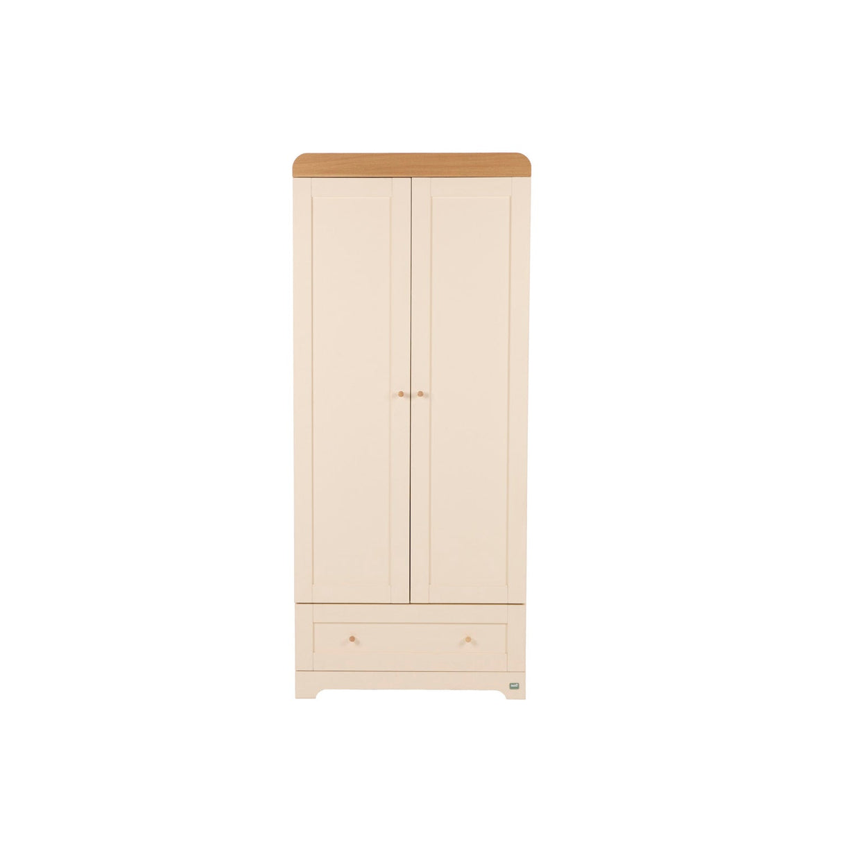 Tutti Bambini Rio Wardrobe - Cashmere/Honey Oak
