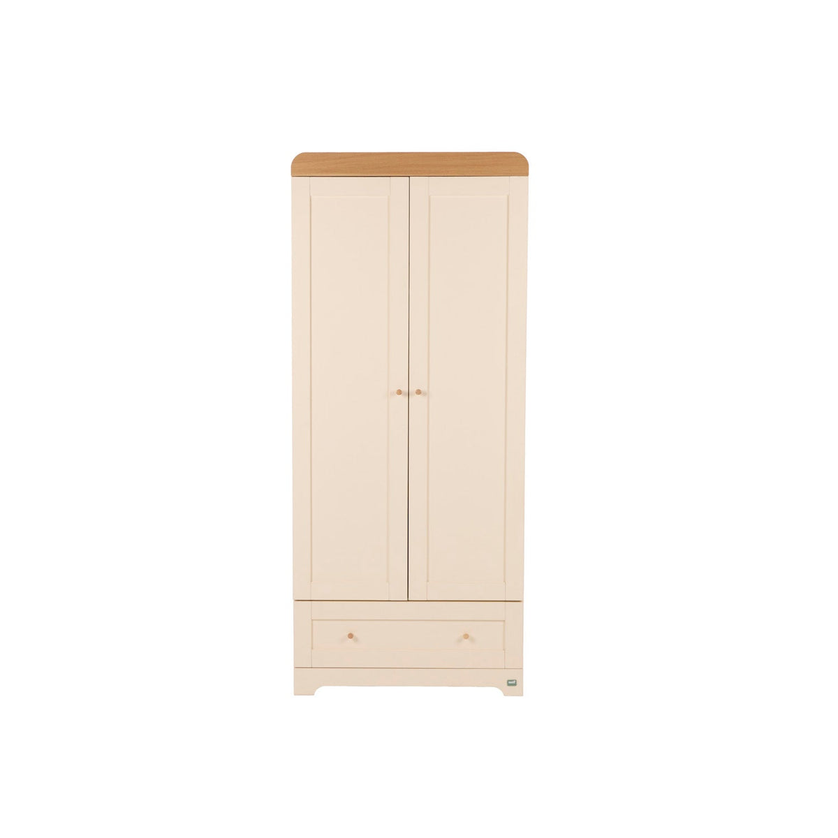 Tutti Bambini Rio Wardrobe - Cashmere/Honey Oak
