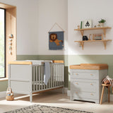Tutti Bambini Rio 2 Piece Room Set - Honey Oak & Dove Grey