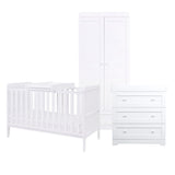 Tutti Bambini Rio 3 Piece Room Set - White