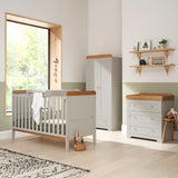 Tutti Bambini Rio 3 Piece Room Set - Honey Oak & Dove Grey