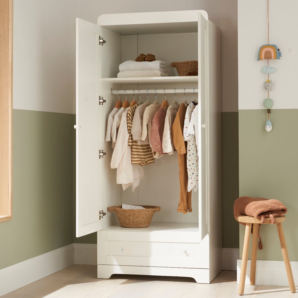 Tutti Bambini Rio 3 Piece Room Set - White