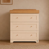 Tutti Bambini Rio 3 Piece Room Set - Cashmere/Honey Oak