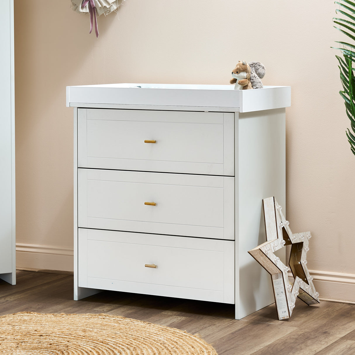 Obaby Gracie Mini 2 Piece Room Set - White