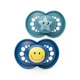 MAM Original Soother Blue Design 6-18m 2Pk