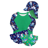 Reusable Swim Complete 4 Piece Set in Blue Whale