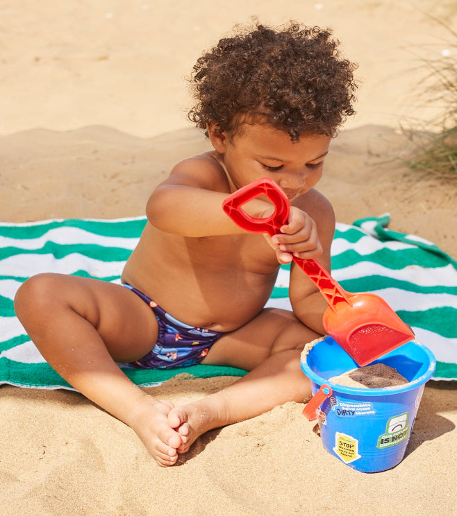Reusable Swim Ready 3 Piece Set in Tropical
