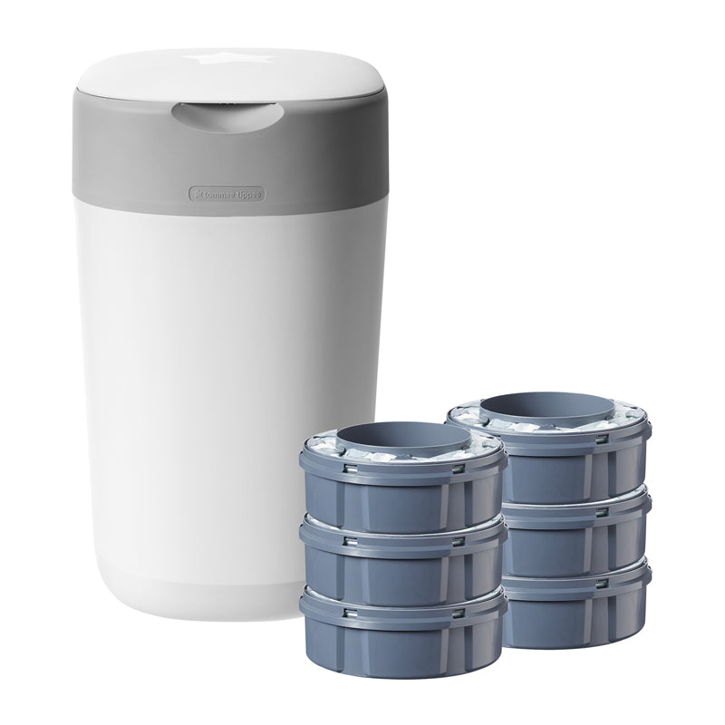 Tommee Tippee Twist & Click Tub with 6 Cassettes