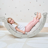 Tutti Bambini Scala Montessori Pikler Play Arch & Cushion - Mushroom