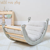 Tutti Bambini Scala Montessori Pikler Play Arch & Cushion - Mushroom