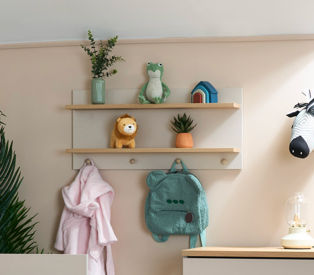 Obaby Thea Wall Shelf - Latte