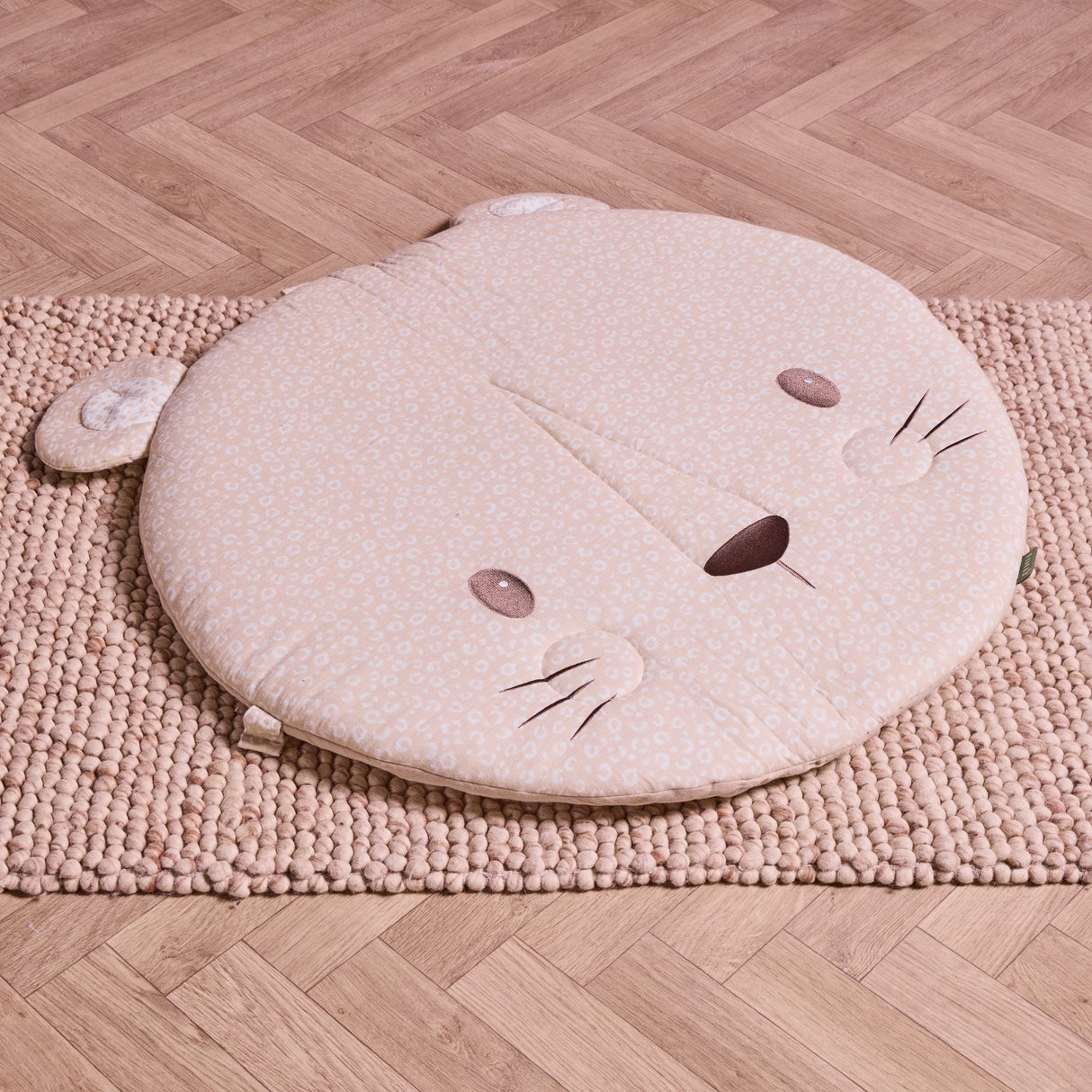 Tutti Bambini Soft Muslin Padded Playmat - Love Cats