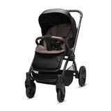 Noordi Sole V3 - 3in1 Travel System with ThermoCot Carrycot + Terra i-Size Car Seat, Slate Black
