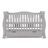 Obaby Stamford Luxe Sleigh 2 Piece Room Set - Warm Grey