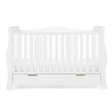 Obaby Stamford Luxe Sleigh 3 Piece Room Set - White