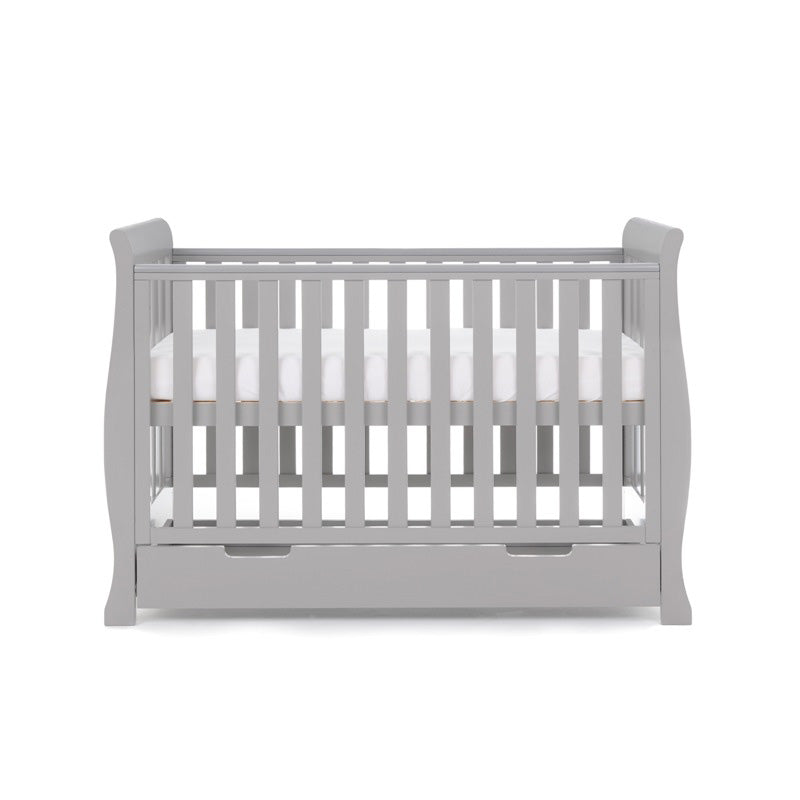 Obaby Stamford Mini Sleigh 2 Piece Room Set - Warm Grey