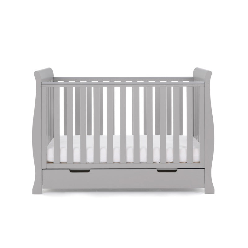Obaby Stamford Mini Sleigh 2 Piece Room Set - Warm Grey