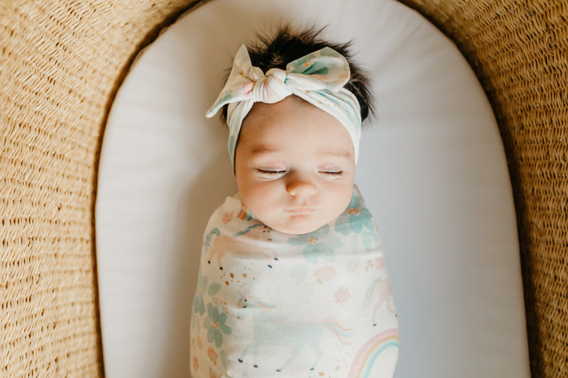 Copper Pearl Knit Headband Whimsy
