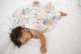 Copper Pearl Knitted Swaddle Blanket Bloom