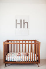 Copper Pearl Premium Elasticised Cot Sheet Bloom