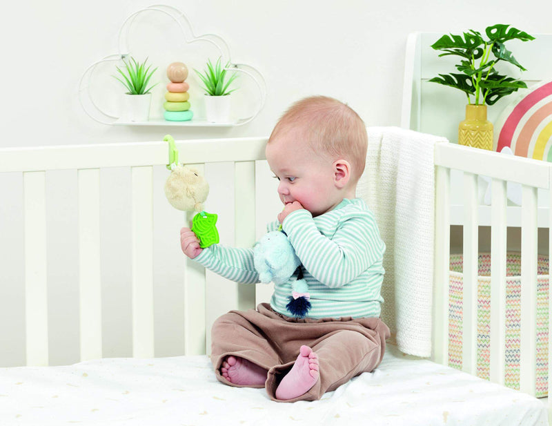 Disney Attachable Pooh Chime And Teether