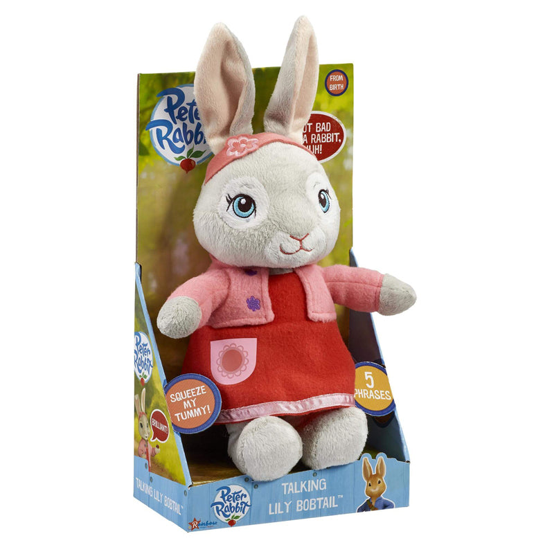 Lily Bobtail Talking Soft Toy