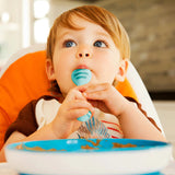 Munchkin Gentle Dip Multistage First Spoons Blue Green 3Pk