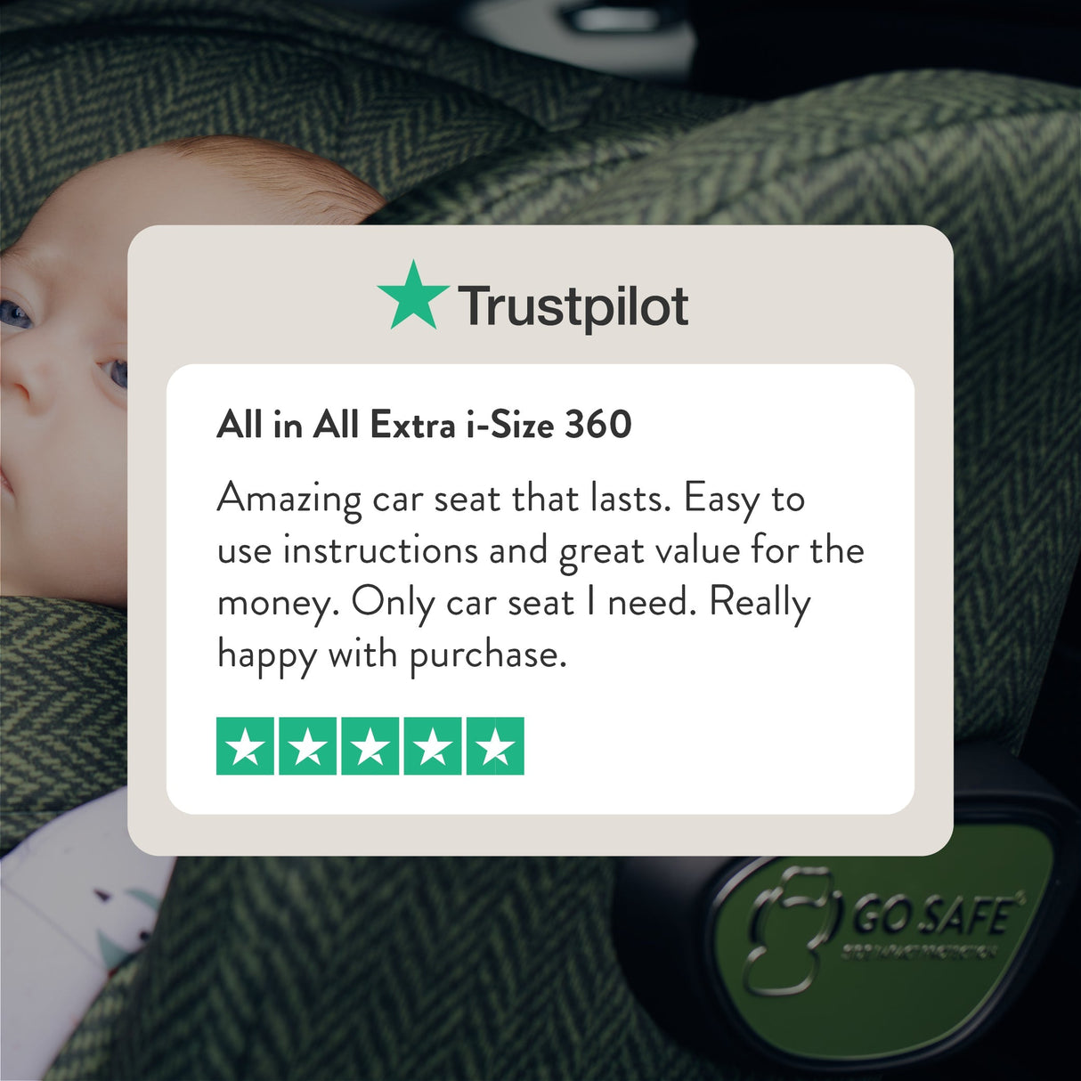 Cosatto All in All Extra i-Size 360 Car Seat - Doodle Days