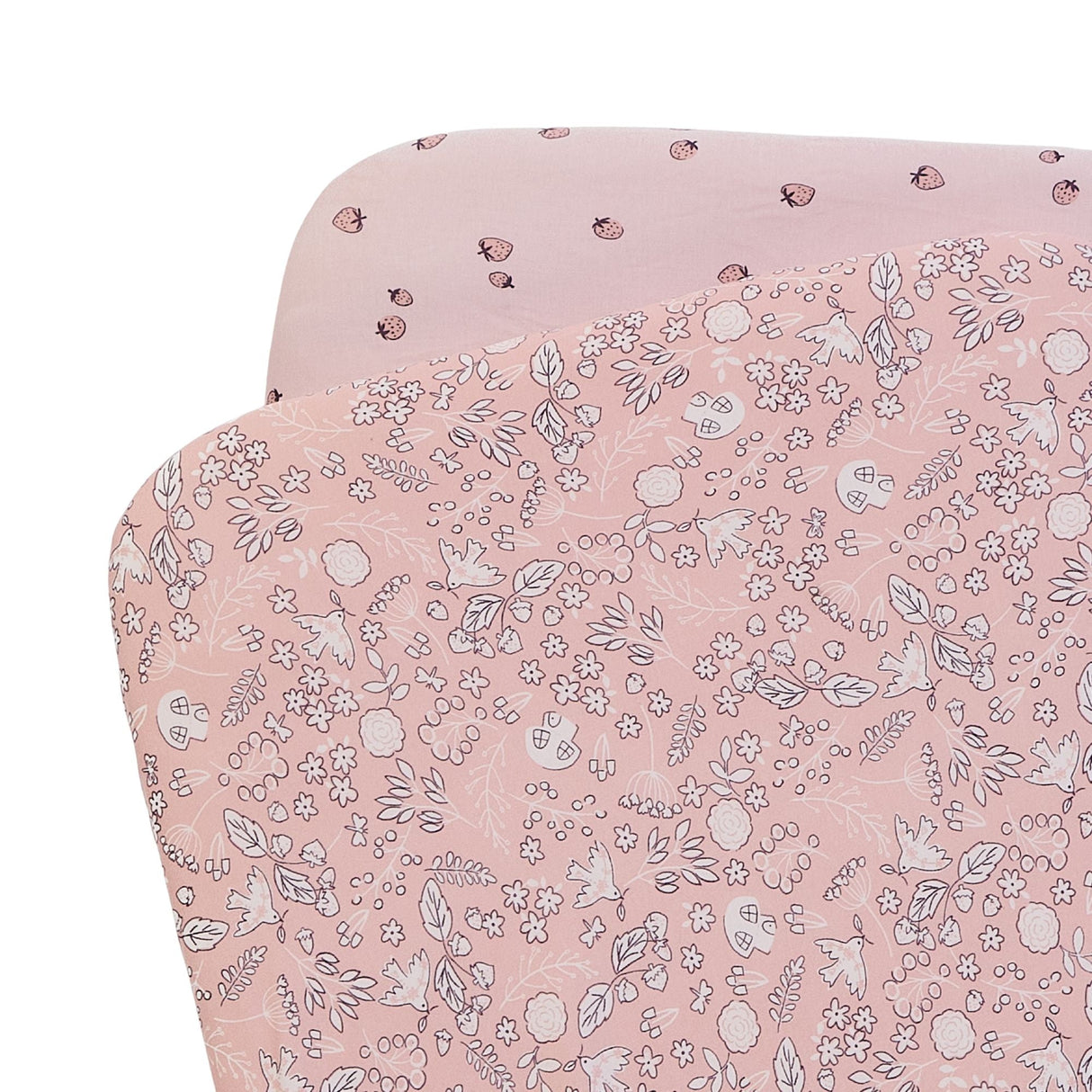 Tutti Bambini Bedside Crib Fitted Sheets 2pk - Tiny Tails