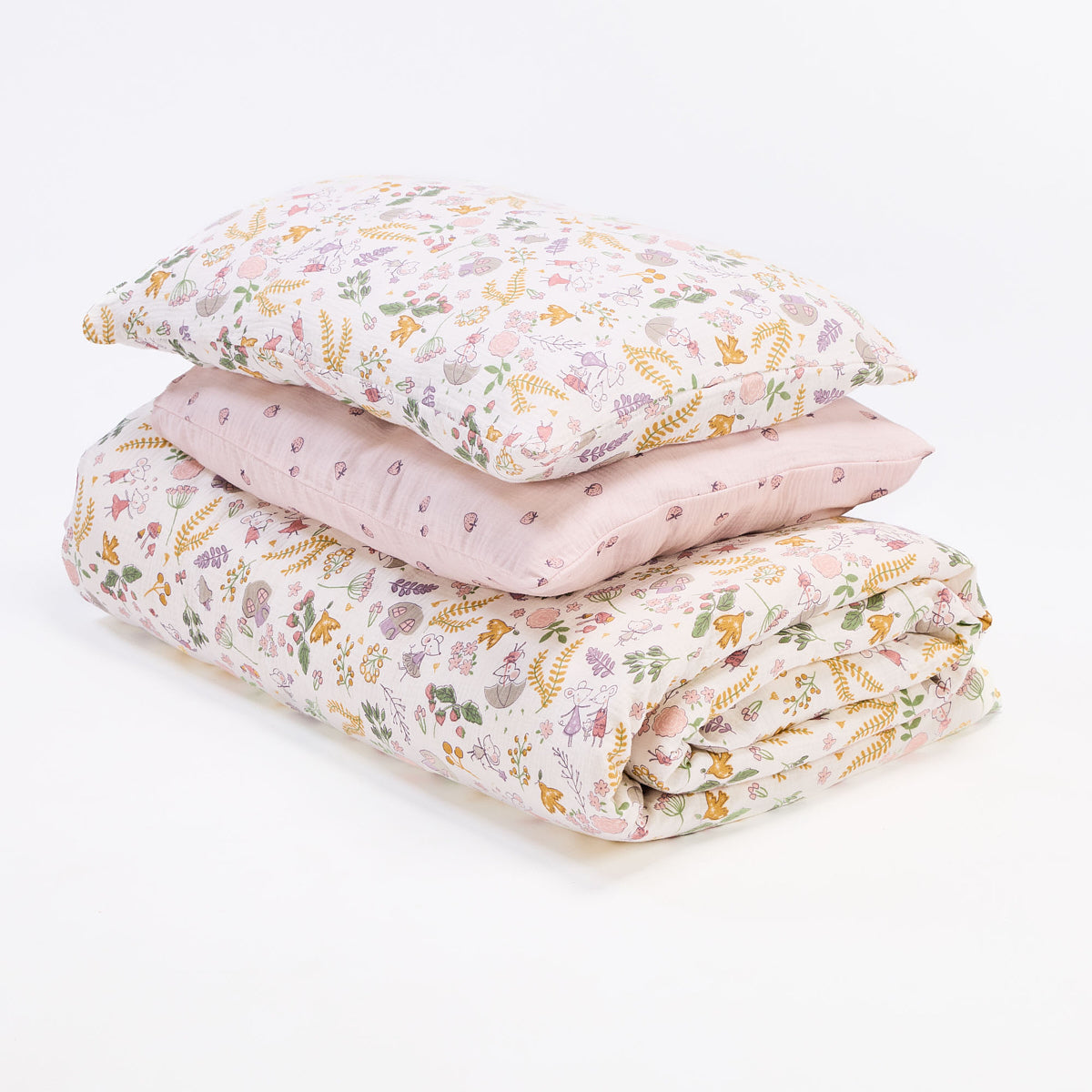 Tutti Bambini Single Duvet Cover & Pillowcase Set - Tiny Tails