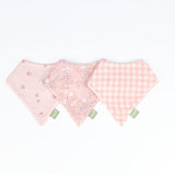 Tutti Bambini Muslin Bandana Bibs 3 Pack - Tiny Tails